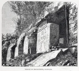 Tempio delle Iscrizioni, Palenque, da 